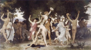 La jeunesse de Bacchus William Adolphe Bouguereau Nu Peinture à l'huile